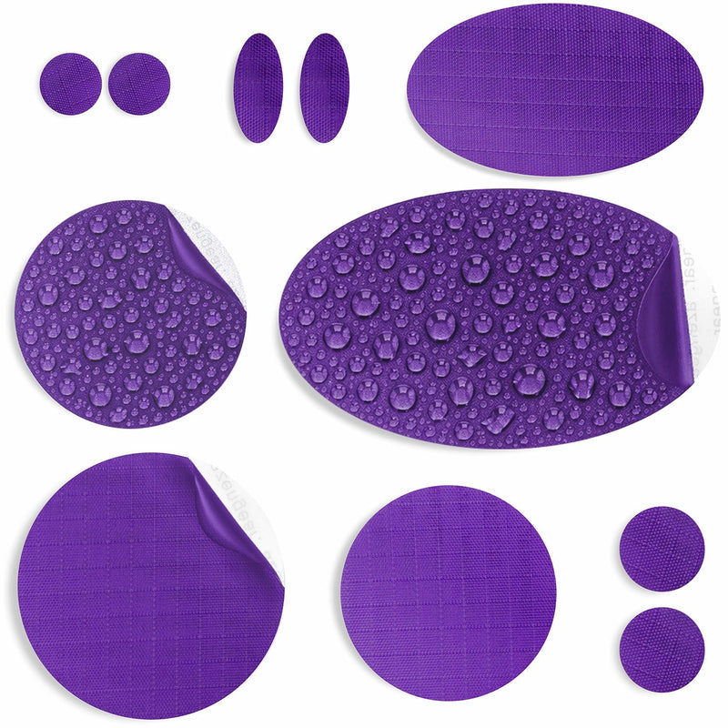 Repair Patches (30+ Colours) for Puffer Jackets, Tents, Upholstery - Stick On, Waterproof, Tear-Cold-Heat-Resistant