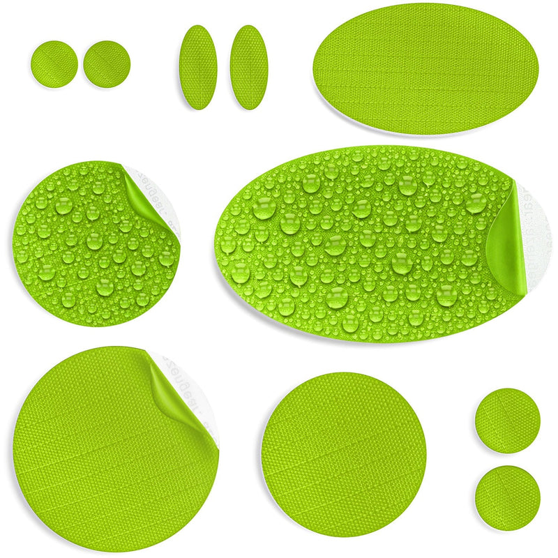 Repair Patches (30+ Colours) for Puffer Jackets, Tents, Upholstery - Stick On, Waterproof, Tear-Cold-Heat-Resistant