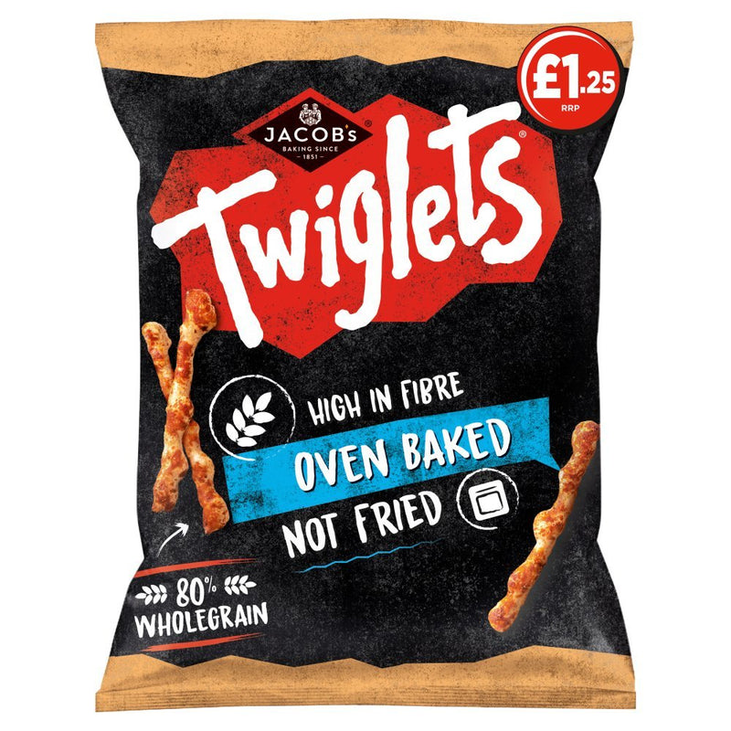 Jacob's Twiglets Original PMP 105g (Box of 12)