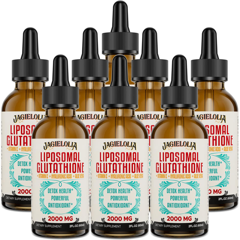 Jagielolia Liposomal Glutathione Liquid 2000mg – Antioxidant Drops for Energy