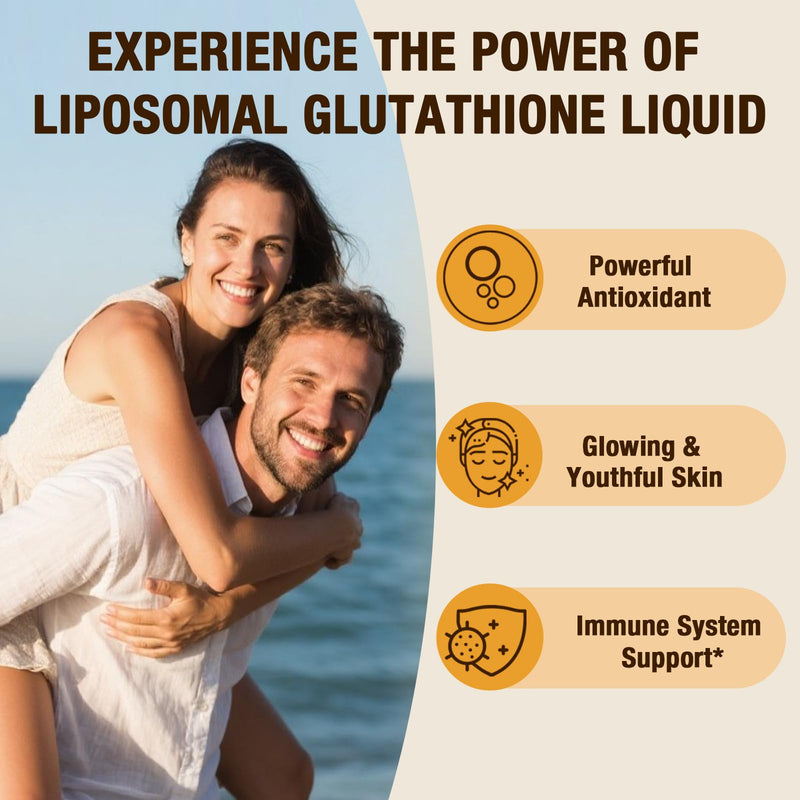 Jagielolia Liposomal Glutathione Liquid 2000MG – Antioxidant Detox, Liver Support, and Energy (Vegan, 20 fl oz)