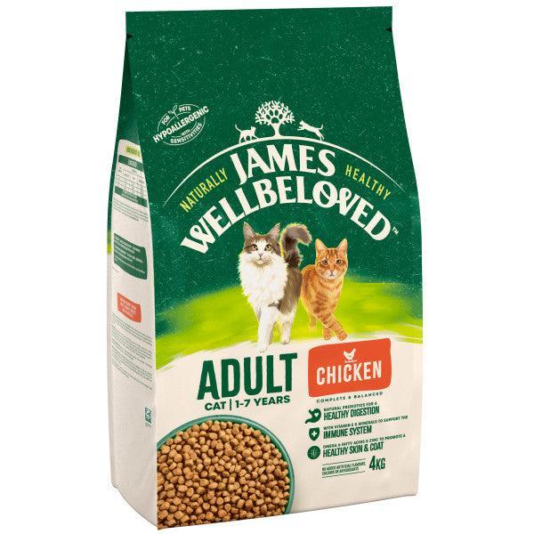 James Wellbeloved Adult Chicken Dry Cat Food 1.5kg