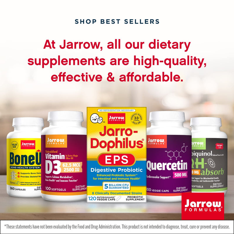 Jarrow Formulas MK-7 90 mcg – 120 Softgels (Pack of 2) | Vitamin K2 for Bones & Heart Health