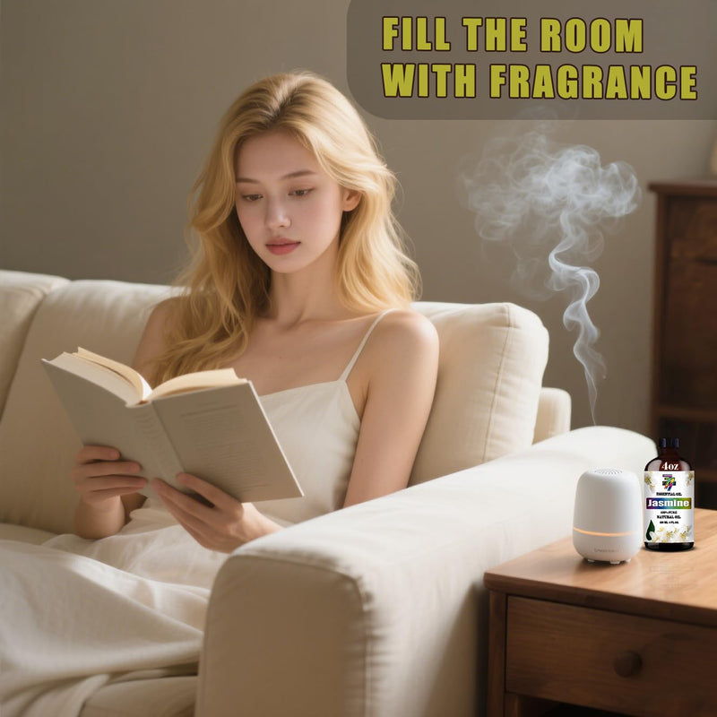 Jasmine Essential Oil 4 oz (120 ml) – Aromatherapy & DIY Fragrances