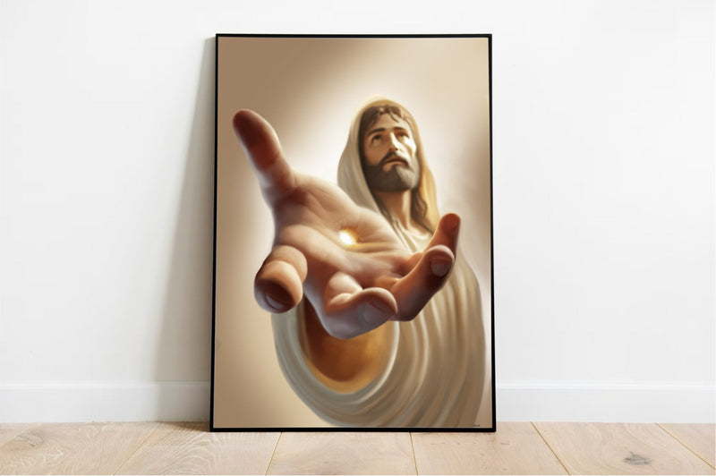 Jesus Christ of Nazareth Art Print | Christian Wall Decor