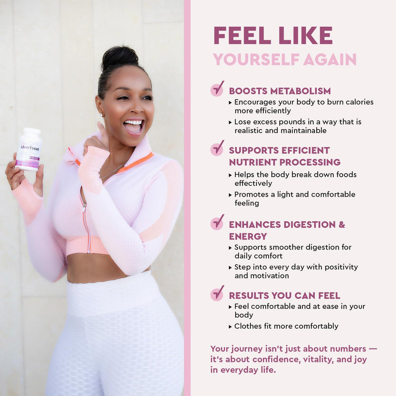 JJ Smith Liver Focus – Milk Thistle, Alpha Lipoic Acid, Turmeric, Dandelion Root & Artichoke for Liver Health, Metabolism, Digestion & Skin