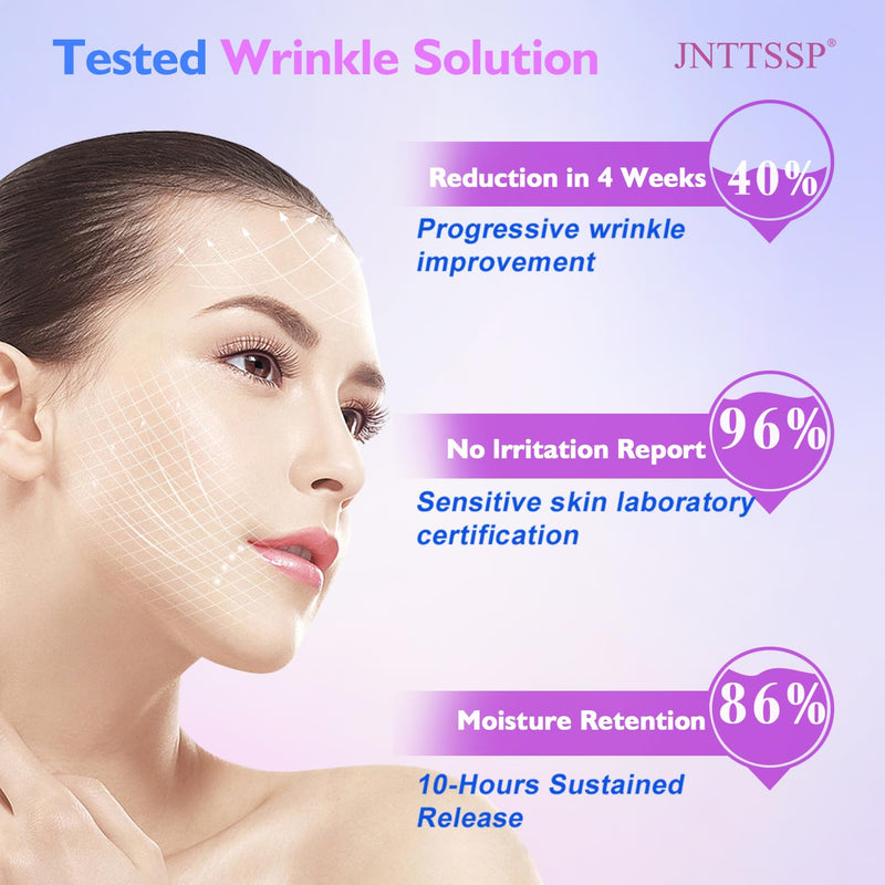 JNTTSSP Smile Line & Forehead Wrinkle Patches - Anti-Wrinkle, 36 Packs
