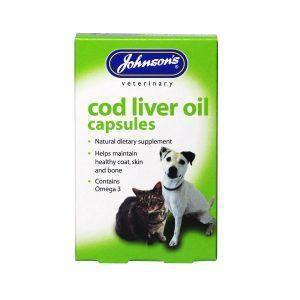 Johnsons Cod Liver Oil Capsules 40x6
