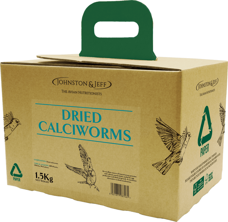 Johnston & Jeff Dried Calciworms in EcoBox