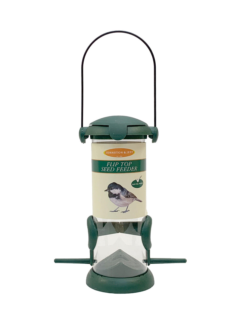 Johnston & Jeff Flip Top Seed Feeder 20cm