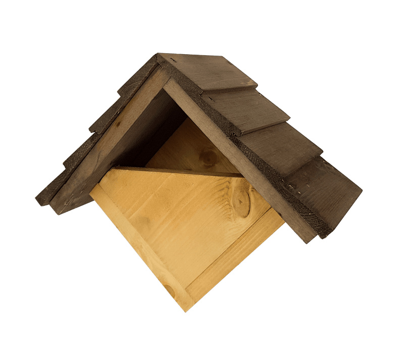 Johnston & Jeff Robin Nest Box with Shingles