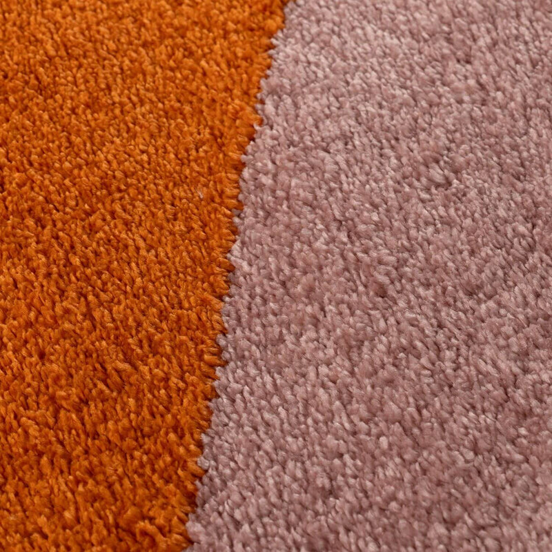 Joli Wave Orange & Pink Rug