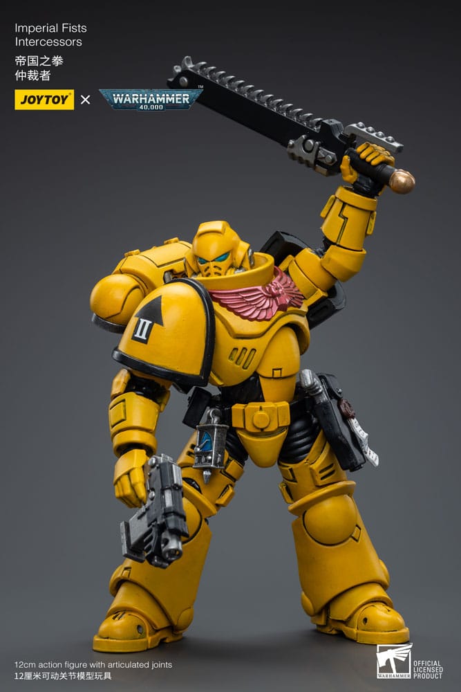 Joy Toy - Warhammer 40k Action Figure 1/18 Imperial Fists Intercessor 12cm