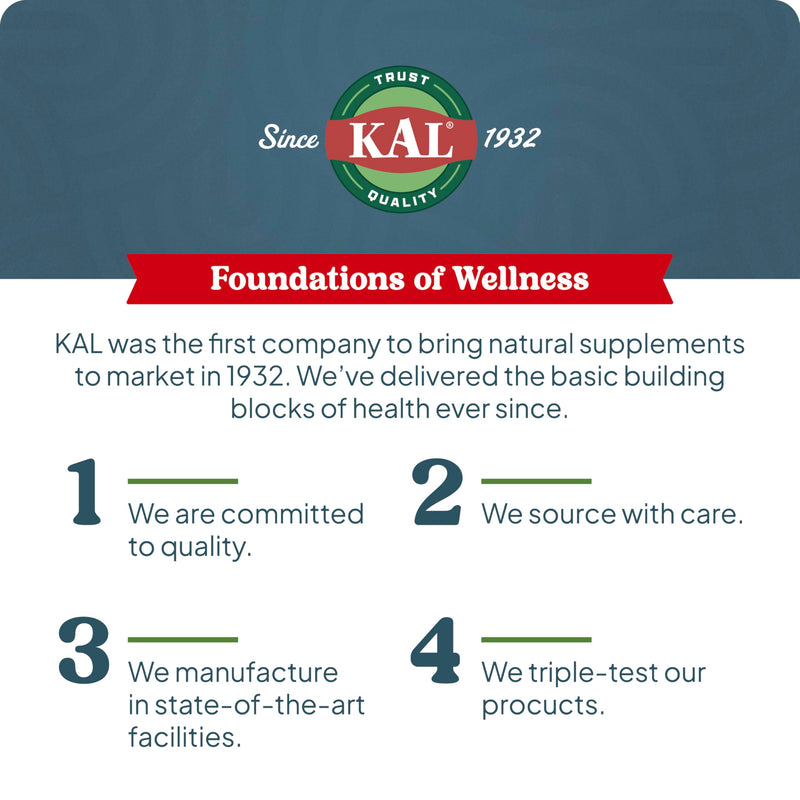 KAL Calming Magnesium Powder - Cherry Flavor, High Absorption