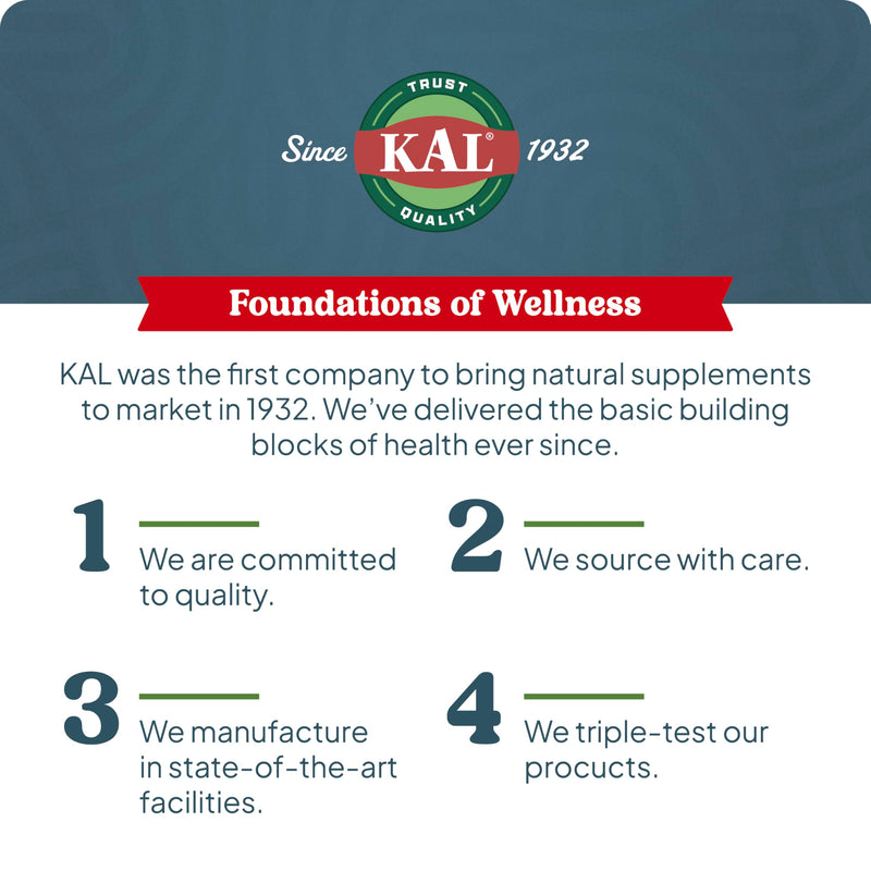 KAL Calming Magnesium Powder – Blueberry Flavor, High Absorption, Vegan, Gluten Free