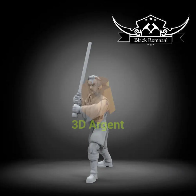 Kanan jarrus padawan – Star Wars Legion Scale 3D Printed Resin Miniature