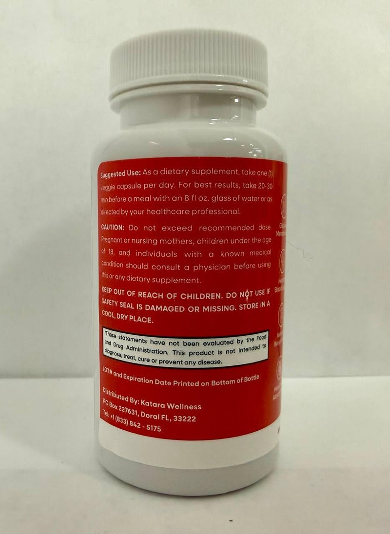 Katara Wellness Glyco – Glyco Supplement Capsules (30 Count)