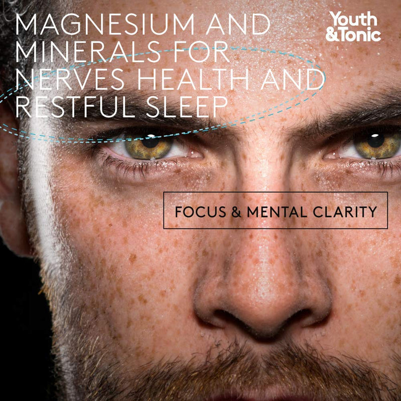 2-Pack High Absorption Magnesium Complex + Electrolytes | Premium Magnesium Citrate & Oxide