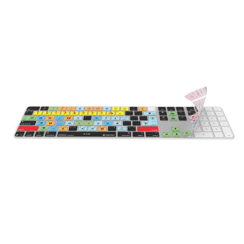 Keyboard Cover designed for Steinberg’s Cubase | for MacBook and iMac