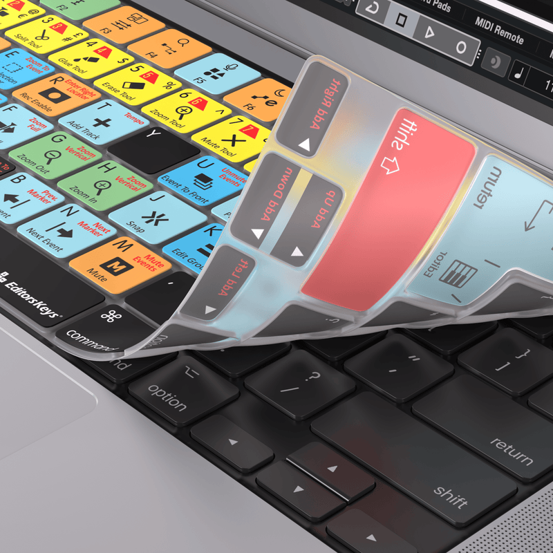Keyboard Cover designed for Steinberg’s Cubase | for MacBook and iMac