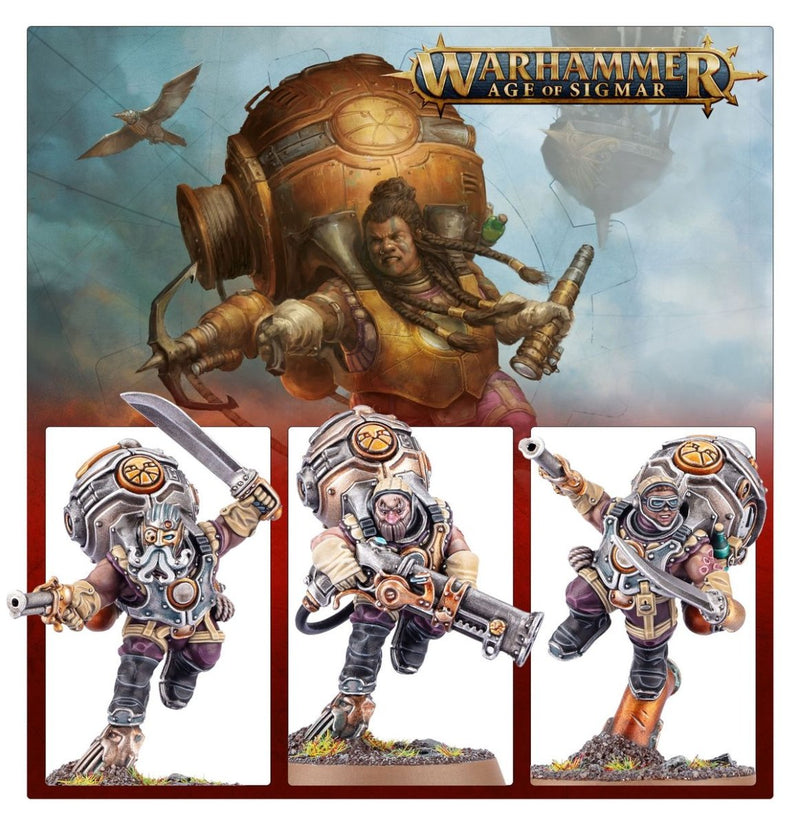Kharadron Overlords: Vongrim Harpoon Crew