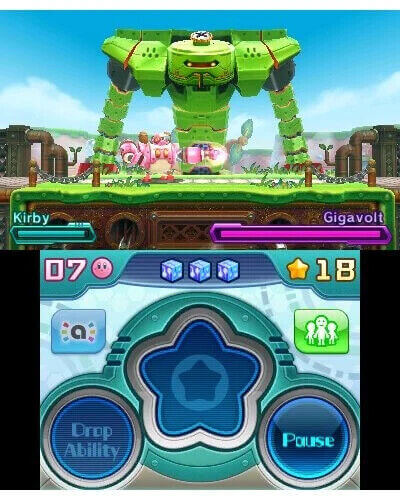 Kirby Planet Robobot Nintendo 2DS 3DS XL