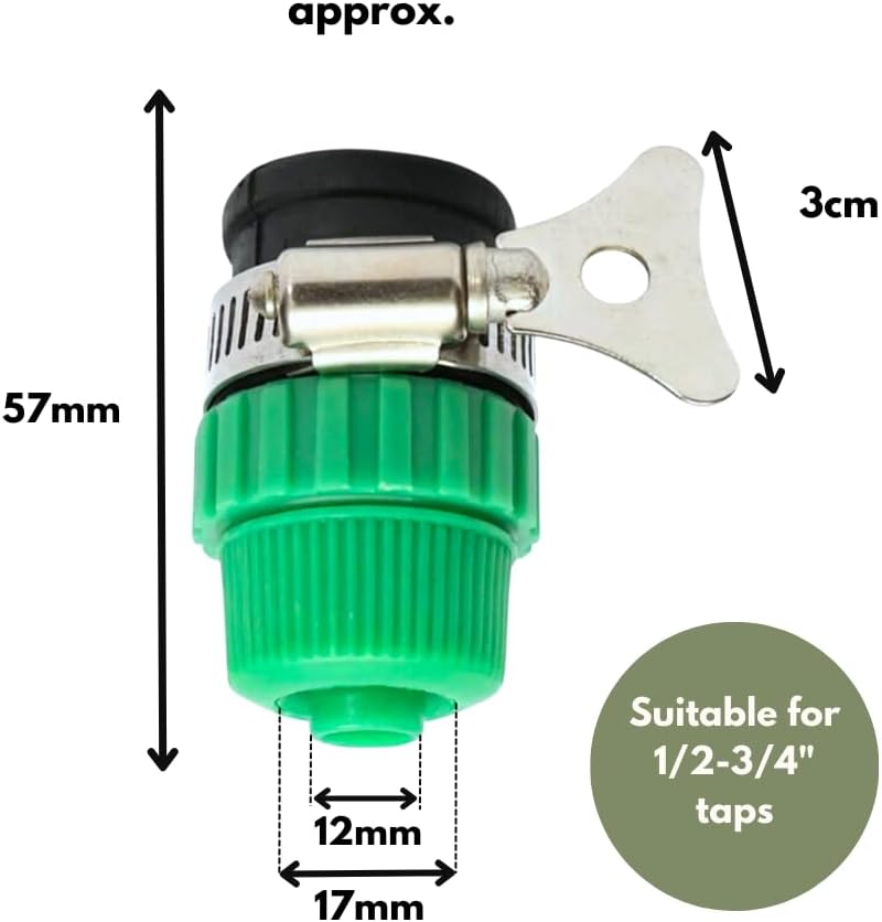 Universal Kitchen Tap Hose Connector Rubber Mixer Tap Adaptor