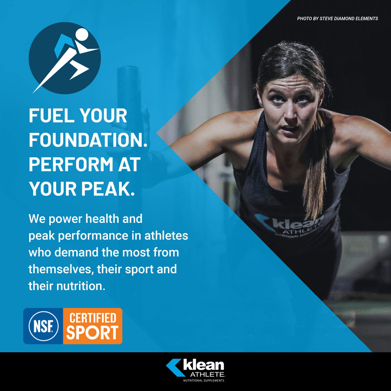 Klean Athlete Klean Collagen+C — Collagen Peptides with Vitamin C for Joint & Connective Tissue Support | 12 oz Berry Flavor
