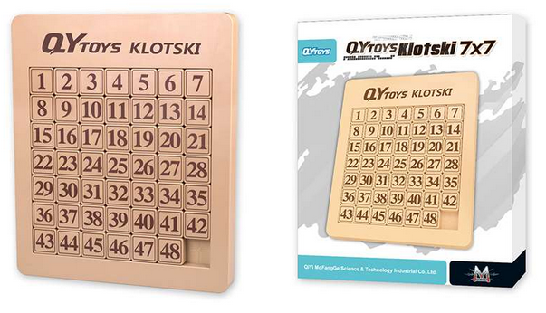 QiYi magnetic 48 puzzle (7x7 Klotski)