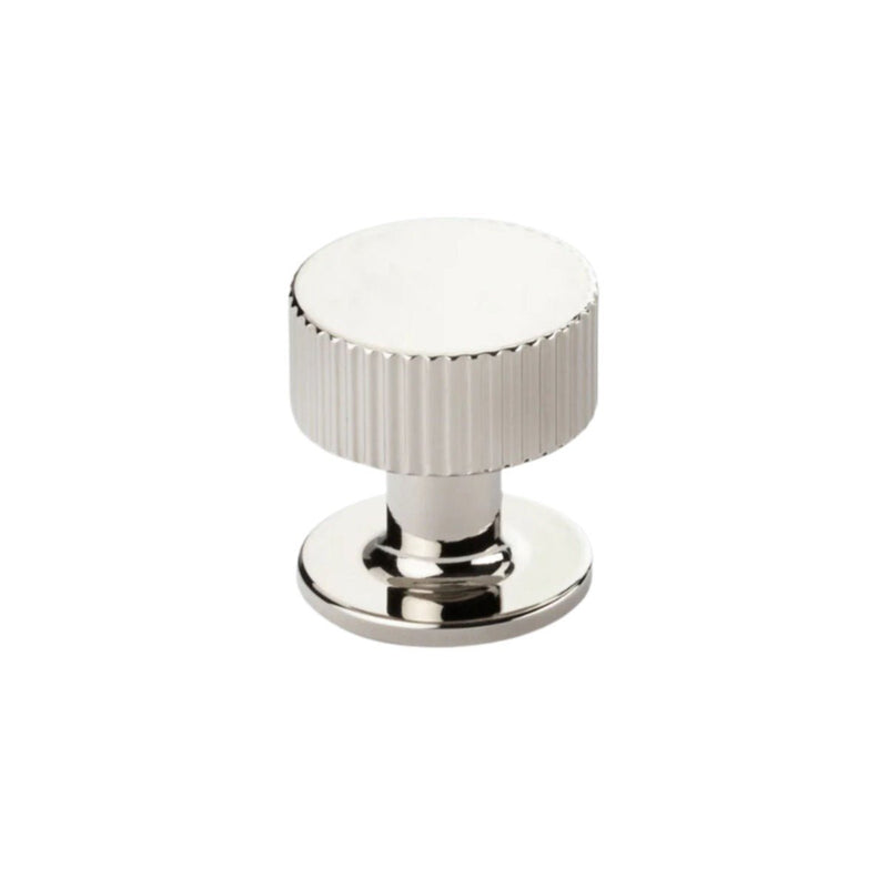 Knight Polished Nickel Knob 32mm