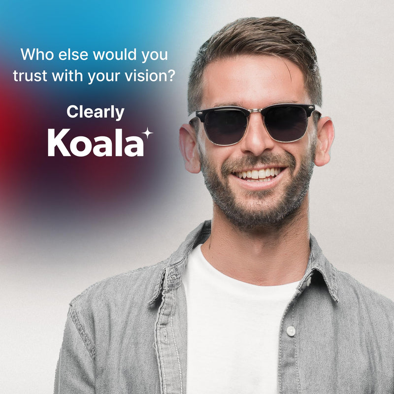 Koala Lens Cleaning Cloth | Japanese Microfiber | Glasses Cleaning Cloths | Eyeglass Lens Cleaner | Eyeglasses, Camera Lens, VR/AR Headset, and Screen Cleaning | Blue & Purple (Pack of 6)