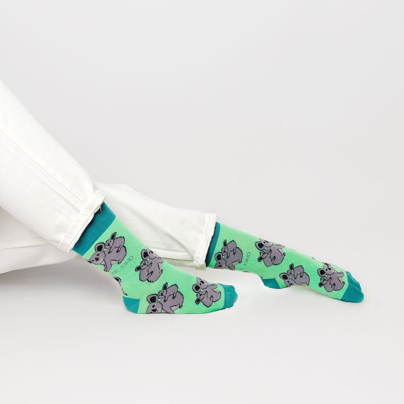 Save the Koalas Bamboo Socks