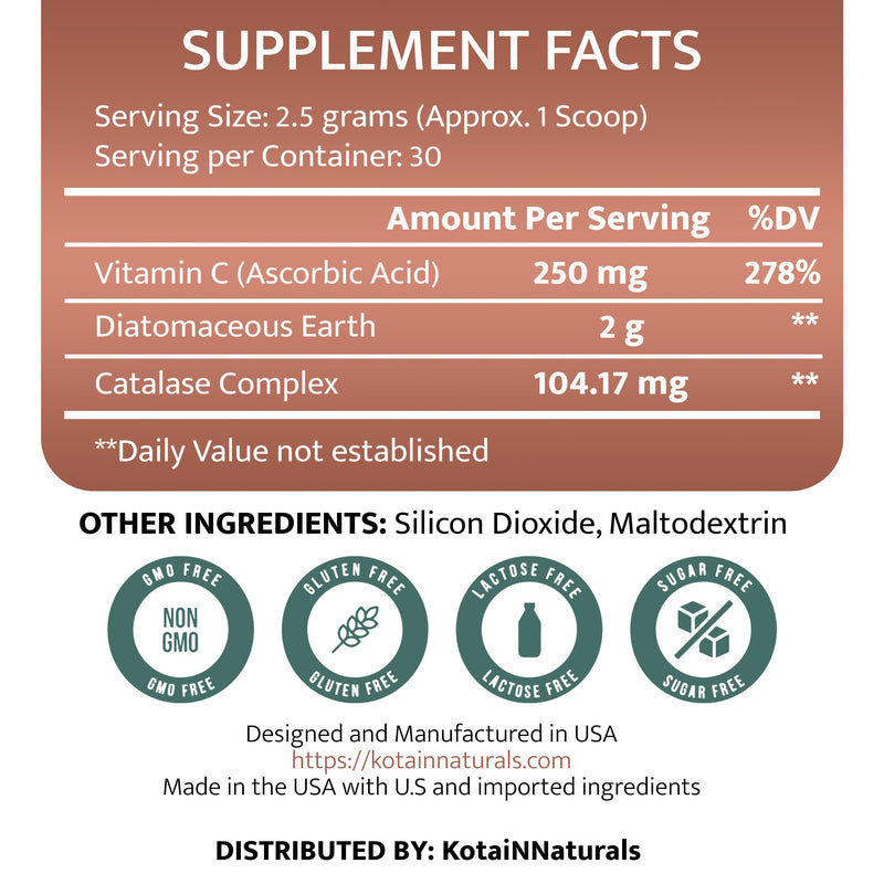 KotaiNNaturals PureRadiance Hair Revive Powder - Hair Growth & Collagen Support