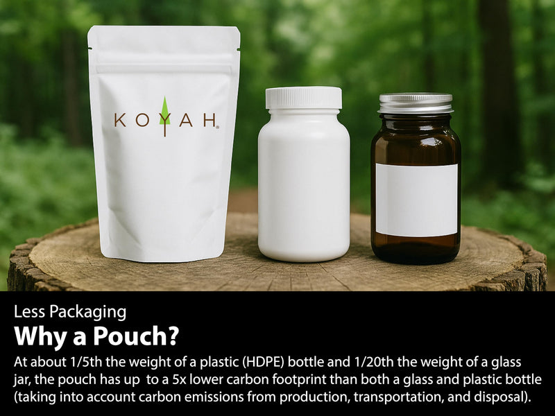 KOYAH Organic Aronia Berry Capsules | Freeze-Dried Whole-Berry 600 mg | Vegan, Gluten-Free, Non-GMO | 60 Caps