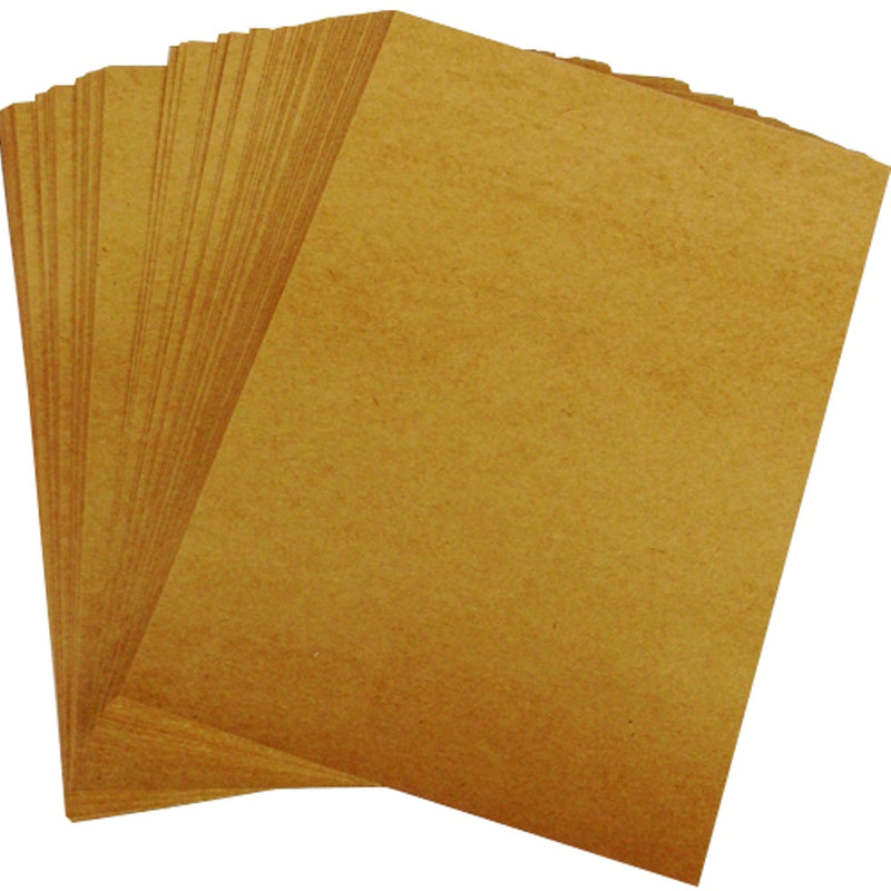 5x5 Kraft Card Stock (127mmx127mm) 250gsm - Stella Weds®