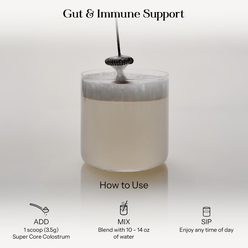 KROMA Super Core Dairy-Free Colostrum Powder — Gut Health & Immune Support