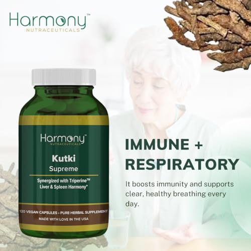 Kutki Supreme - Ayurvedic Liver & Immune Support, 120 Vegan Capsules