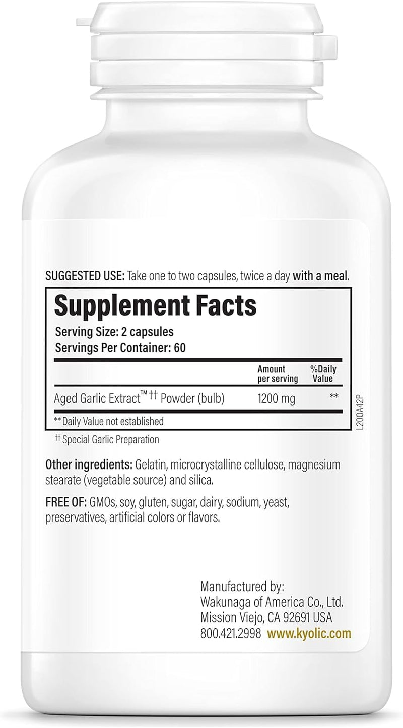 KYOLIC Kyolic Reserve 0.35 lb – Aged Garlic Extract Supplement