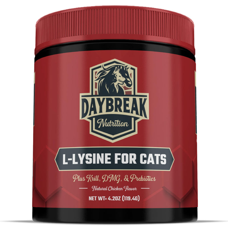 L-Lysine for Cats & Kittens - 900 mg Powder for Immunity & Respiratory Support