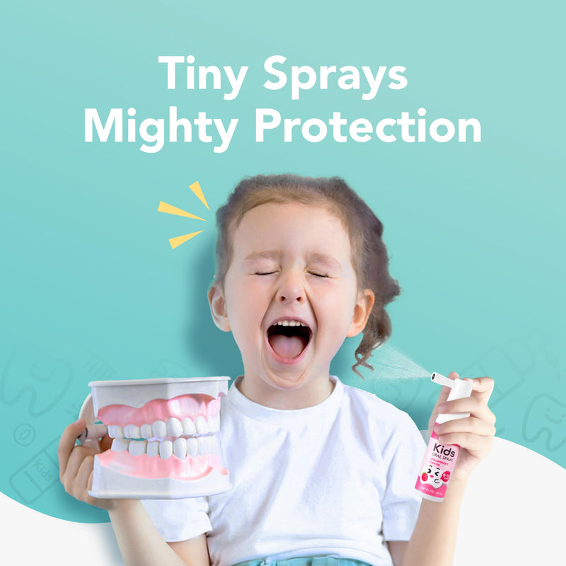 LAB52 Kids Oral Spray - Fluoride Free, Vanilla Xylitol (Newborn–Preschool)