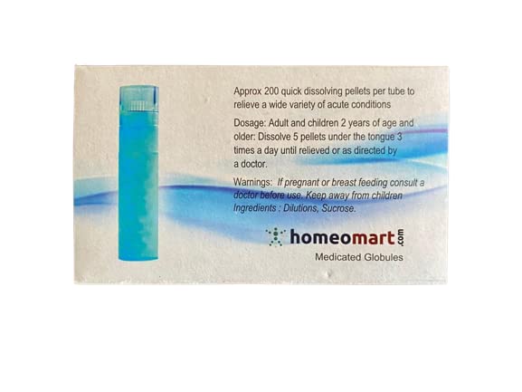 Homeomart.com Lachesis Homeopathy Pellets (Pills) 30C Potency – Pack of 3