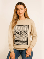 Ladies Paris A LA Mode Sweatshirt - InStock