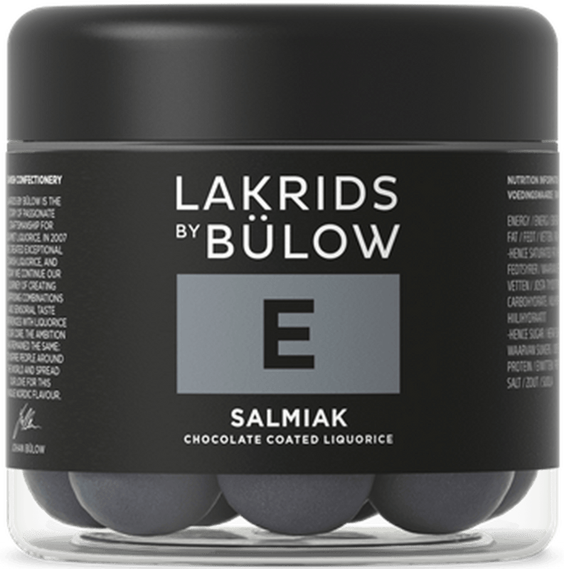 Lakrids By Bulow | Salmiak | White Chocolate Covered Liquorice - InStock