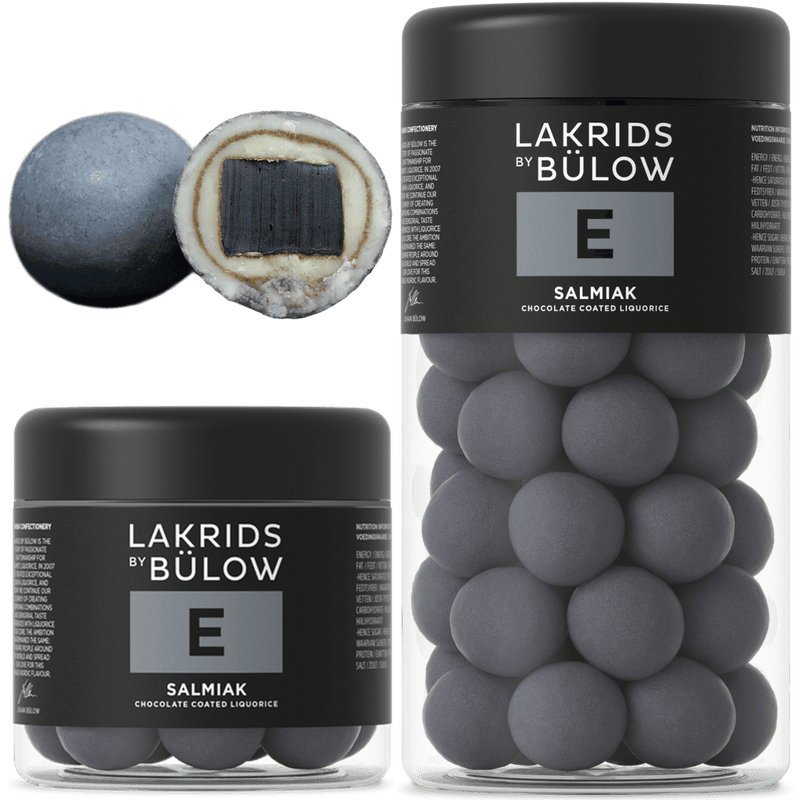 Lakrids By Bulow | Salmiak | White Chocolate Covered Liquorice - InStock