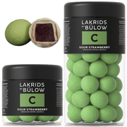 Lakrids By Bulow | Sour Strawberry | White Chocolate Covered Liquorice - InStock