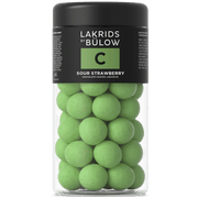 Lakrids By Bulow | Sour Strawberry | White Chocolate Covered Liquorice - InStock