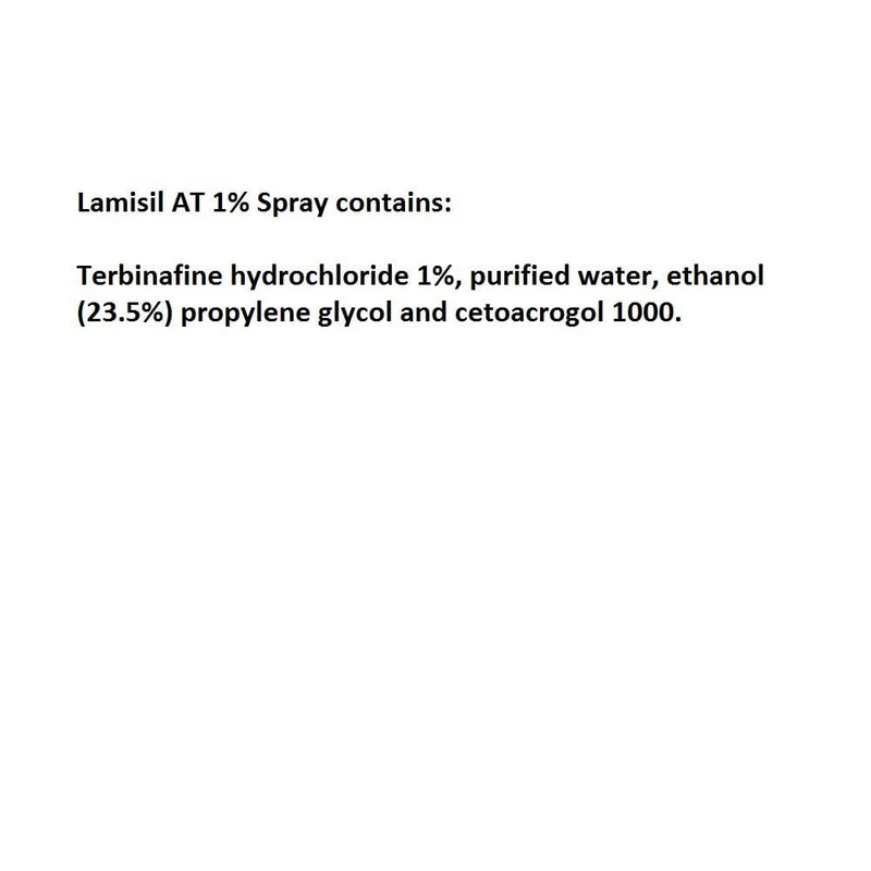 Lamisil 1% Spray 15ml – Fast, Non-Greasy Relief for Athlete's Foot (Between Toes)