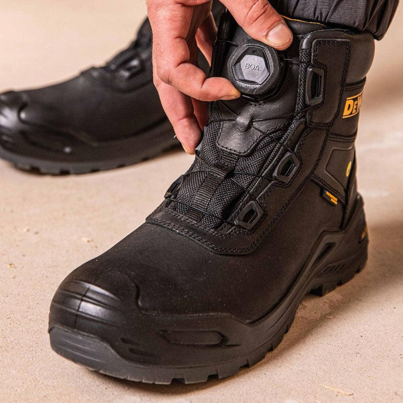 Dewalt Lander Leather Water-Resistant Composite BOA Safety Work Boots