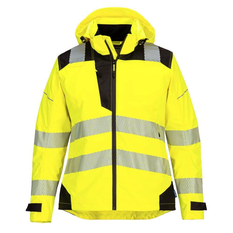 PORTWEST PW389 PW3 HI-VIS WOMEN'S RAIN JACKET