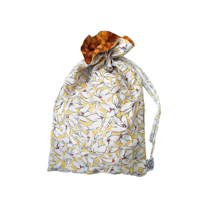 Large sari gift bags with drawstring
